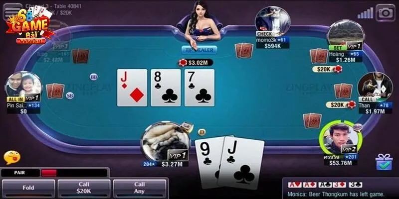 Hướng dẫn cách chơi bài Tú Lơ Khơ chi tiết tại 68GB