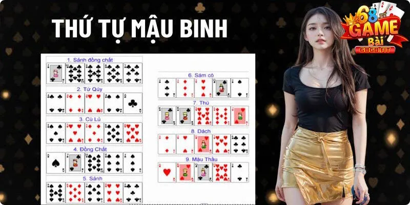 Game Bài Mậu Binh 68GB - Lựa Chọn Của Người Yêu Chiến Thuật 3 Tìm hiểu về những tay bài thường xuất hiện trong cuộc chơi