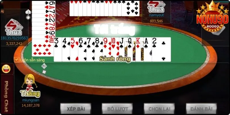 Tiến lên là một game lôi cuốn